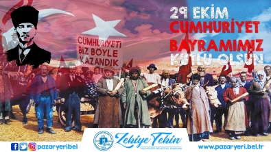 Belediye Başkanımız Zekiye Tekin'in 29 Ekim Cumhuriyet Bayramı Mesajı