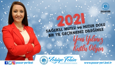 Belediye Başkanımız Zekiye Tekin'in Yeni Yıl Mesajı