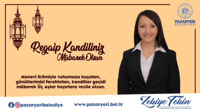 Regaip Kandiliniz Mübarek Olsun