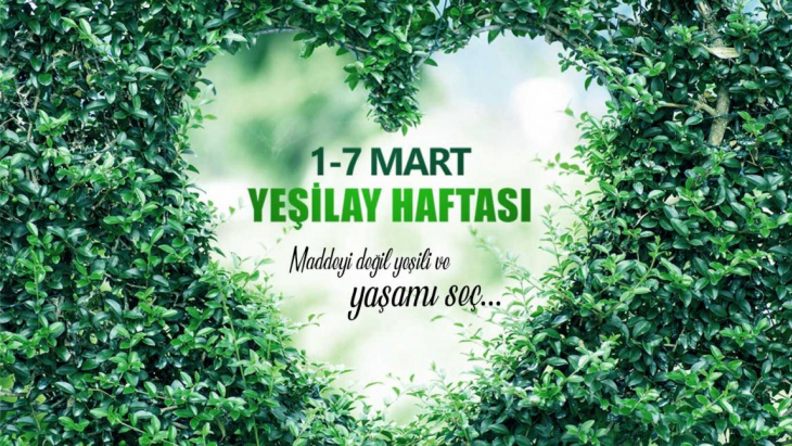 1-7 Mart Yeşilay Haftası