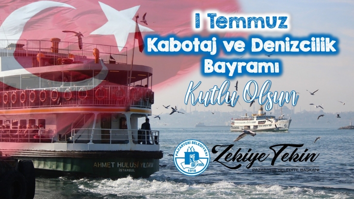 Belediye Başkanımız Zekiye Tekin'in 1 Temmuz Mesajı